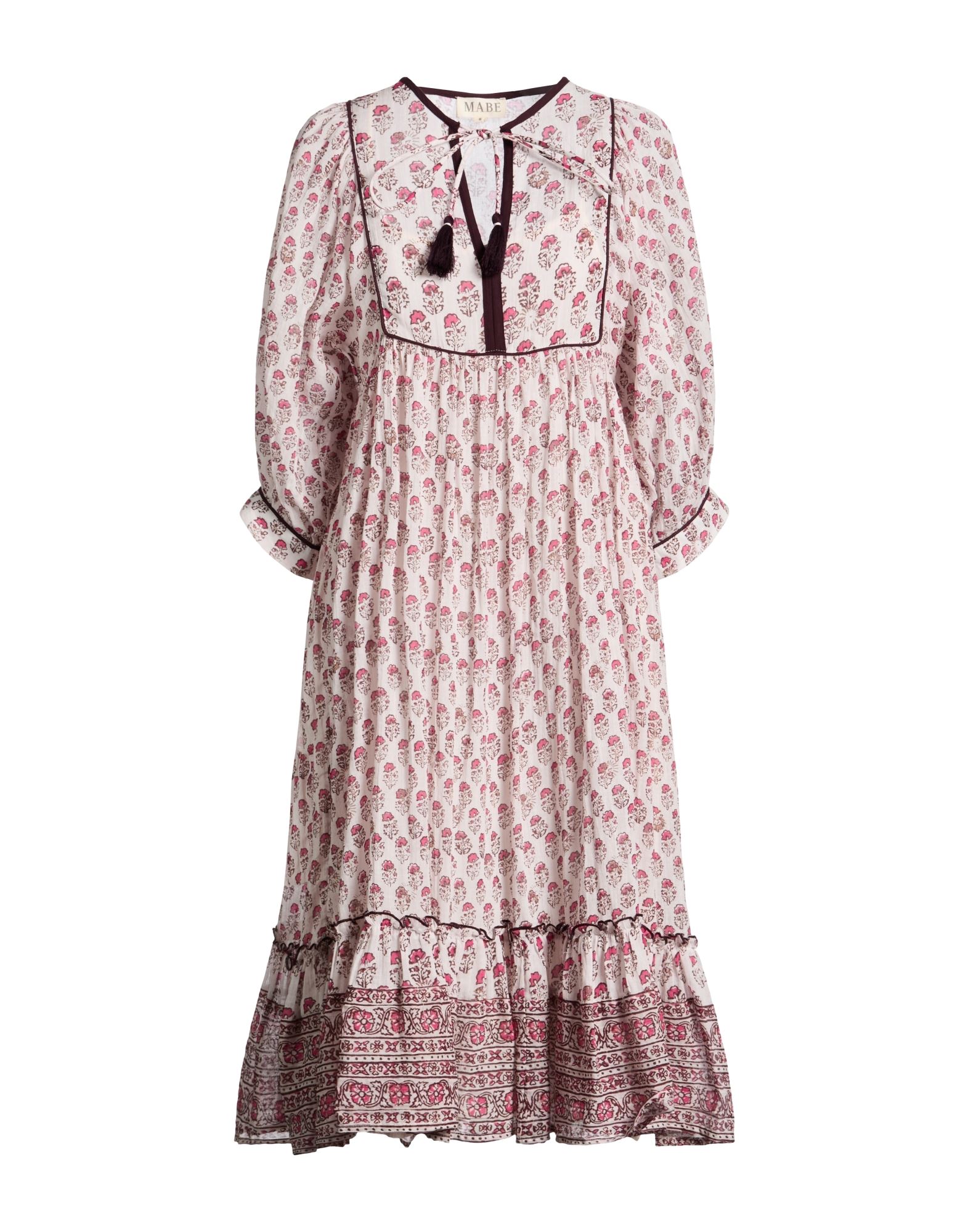 M.A.B.E Midi-kleid Damen Hellrosa von M.A.B.E