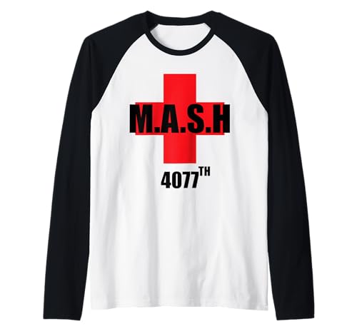 M.A.S.H 4077th Vintage Herren & Damen Raglan von M.A.S.H 4077th Vintage Apparels