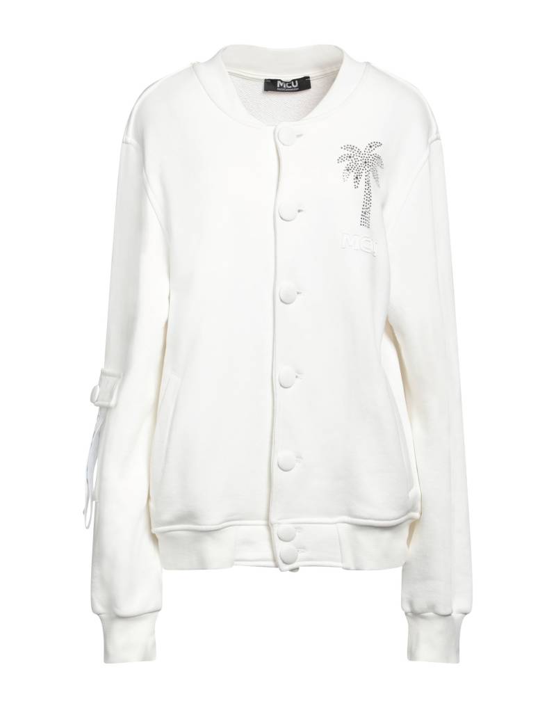 M.C.U. MARCO CASSESE UNION Sweatshirt Damen Weiß von M.C.U. MARCO CASSESE UNION