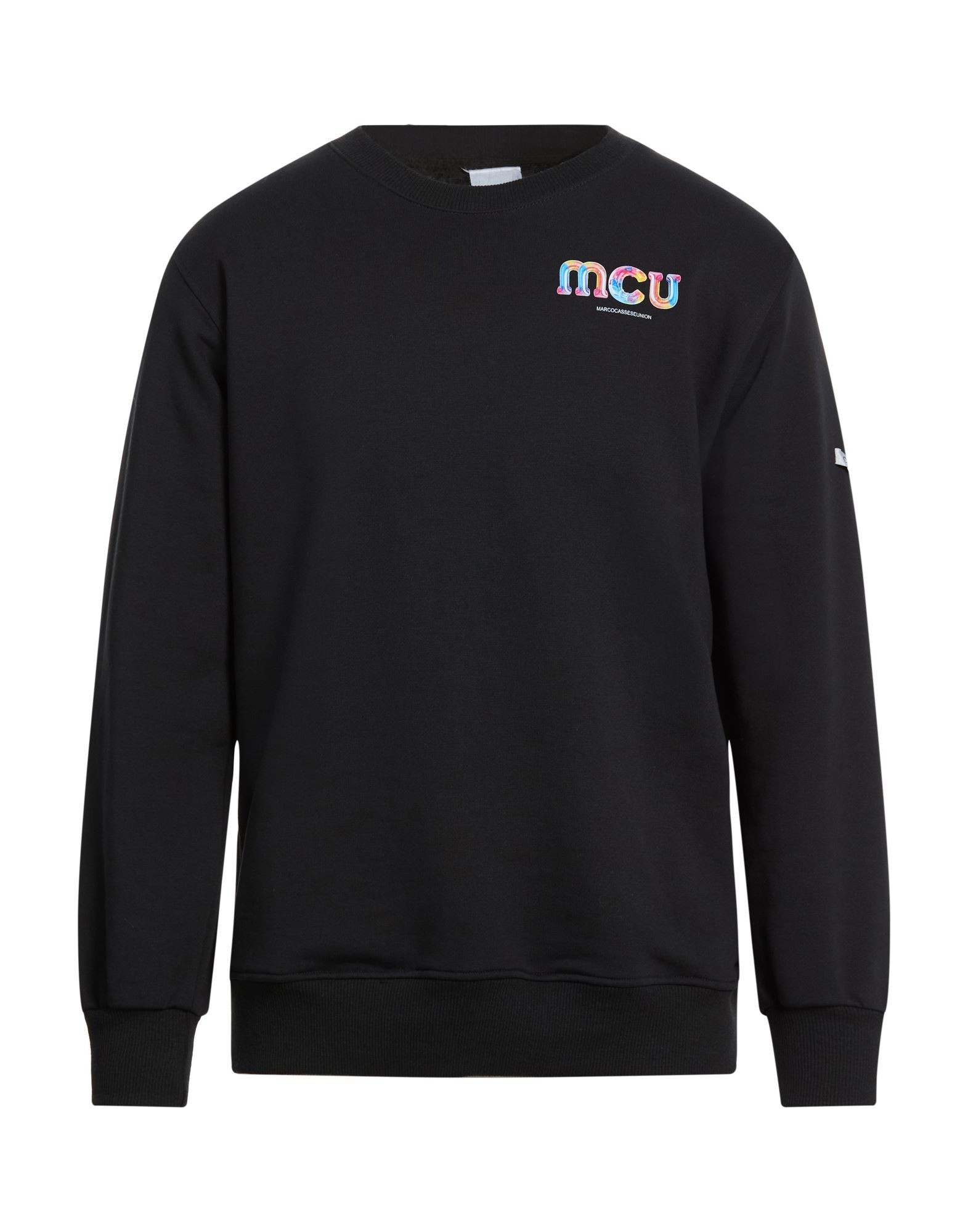 M.C.U. MARCO CASSESE UNION Sweatshirt Herren Schwarz von M.C.U. MARCO CASSESE UNION