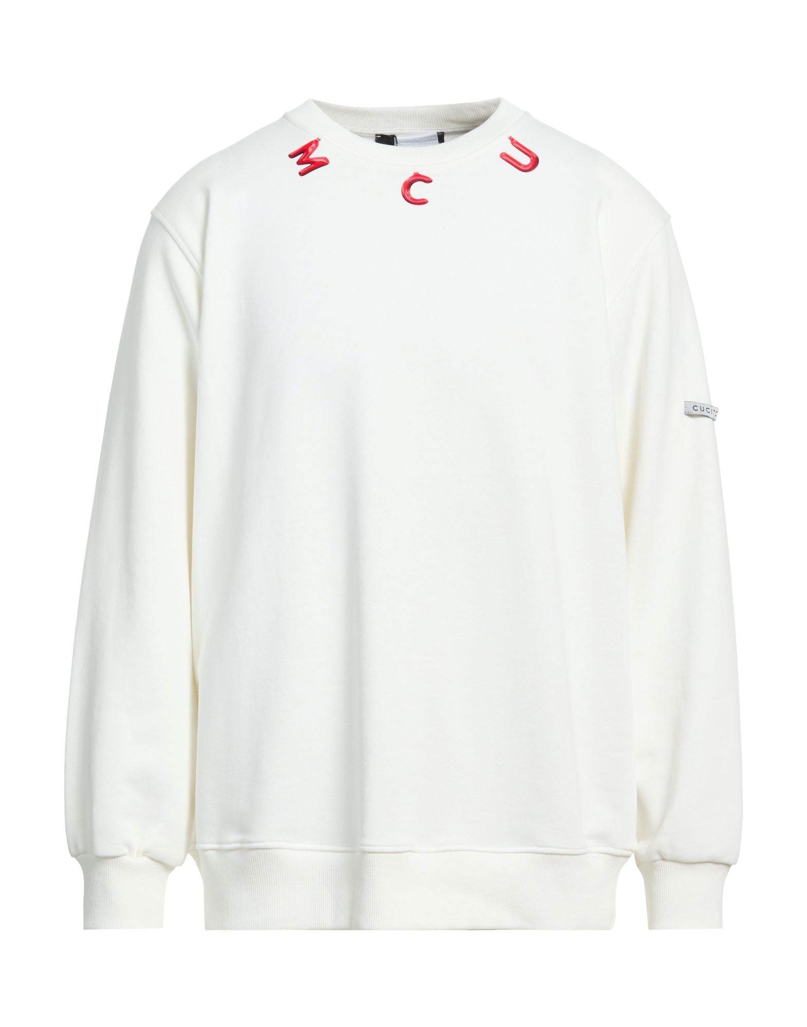 M.C.U. MARCO CASSESE UNION Sweatshirt Herren Weiß von M.C.U. MARCO CASSESE UNION