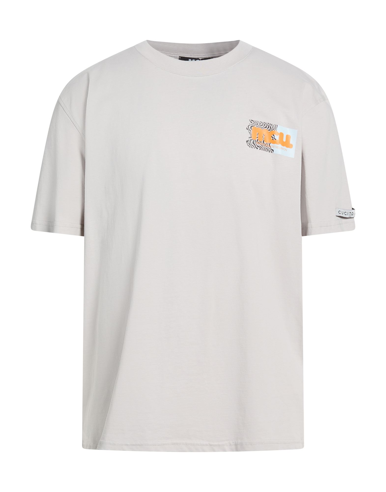 M.C.U. MARCO CASSESE UNION T-shirts Herren Hellgrau von M.C.U. MARCO CASSESE UNION