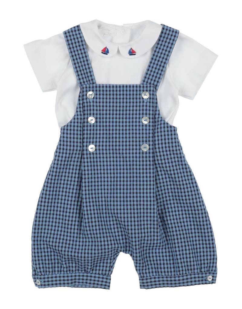 M.FERRARI Babystrampler & -latzhosen Kinder Blaugrau von M.FERRARI