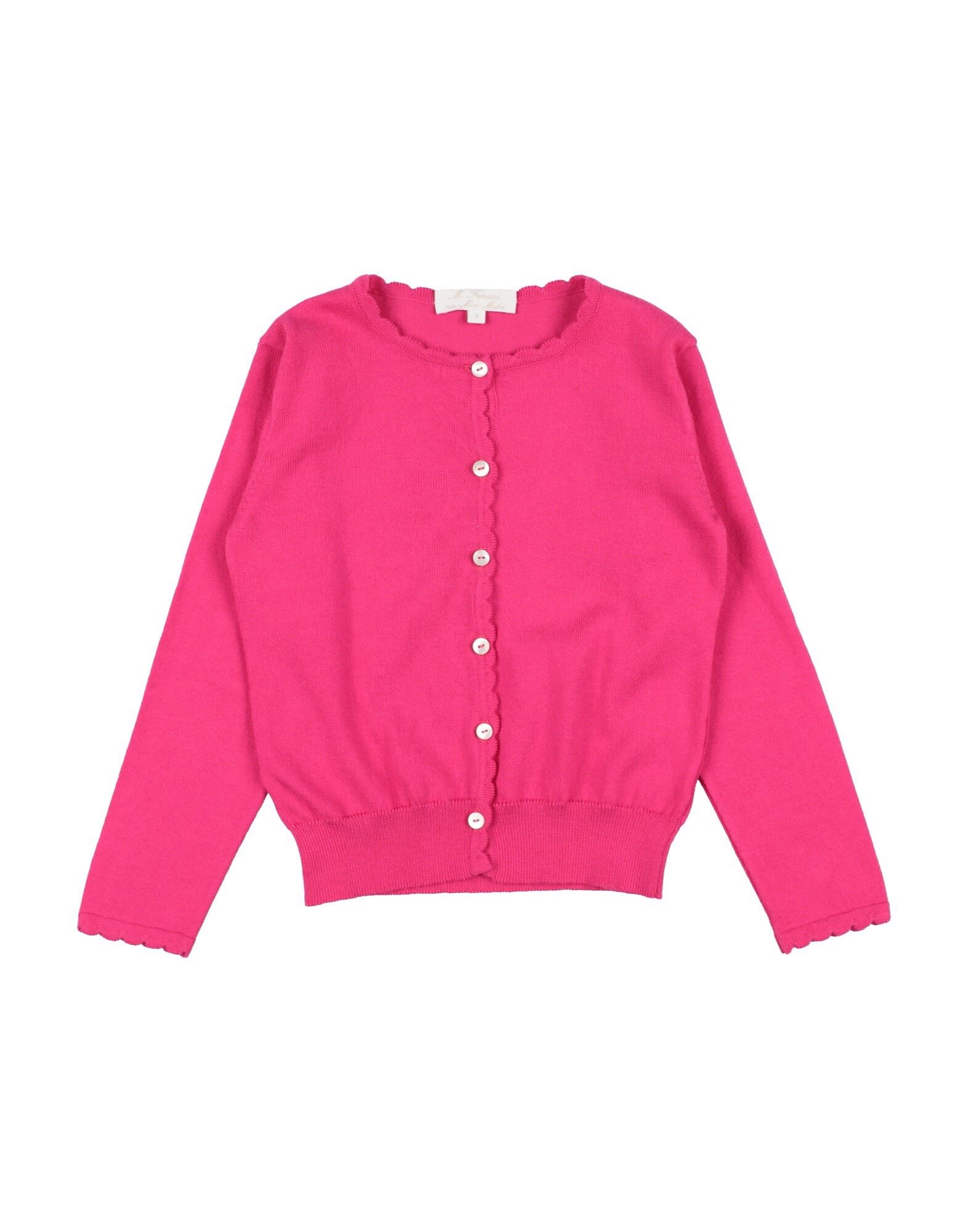 M.FERRARI Strickjacke Kinder Fuchsia von M.FERRARI