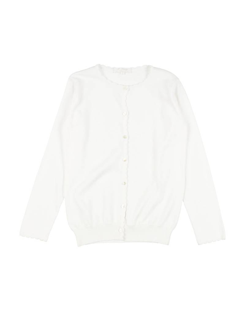 M.FERRARI Strickjacke Kinder Weiß von M.FERRARI
