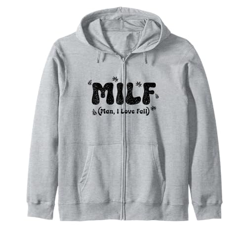 M.I.L.F. Man I Love Herbst Lustiger Herbst Kapuzenjacke M.I.L.F. Man I Love Herbst Lustiger Herbst Kapuzenjacke von M.I.L.F. - Man I Love Fall
