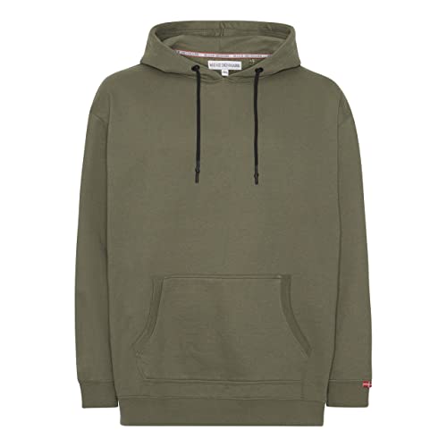 M.I.N.E DENMARK Herren Hoodie, Farben:Army, US-Sizes:3XL von M.I.N.E DENMARK