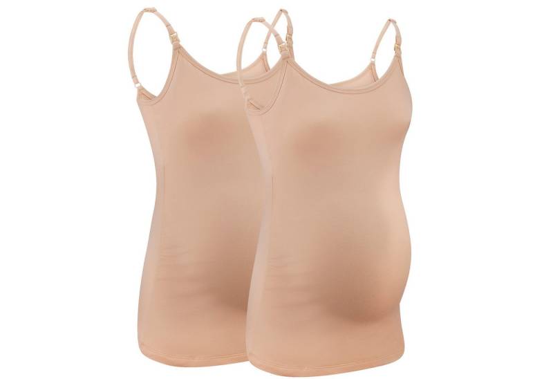 M.M.C. Stilltop Stillmode Tanktop 2er Set Umstandsmode (2-tlg) Stillunterhemd von M.M.C.