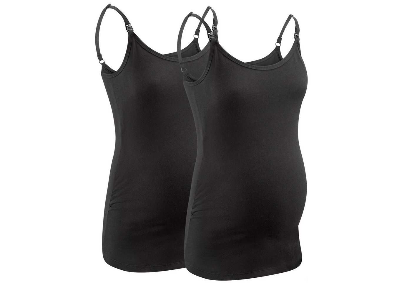 M.M.C. Stilltop Stillmode Tanktop 2er Set Umstandsmode (2-tlg) Stillunterhemd von M.M.C.
