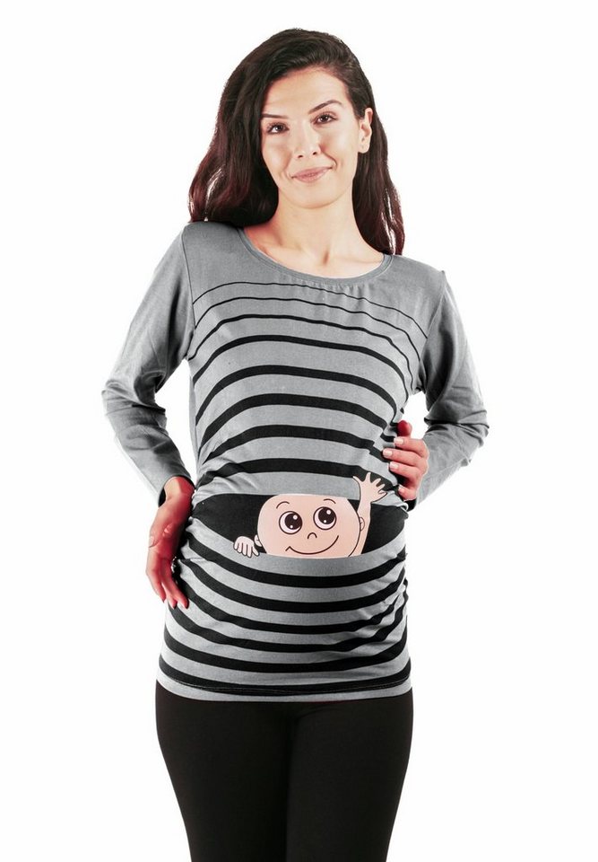 M.M.C. Umstandsshirt Winke Winke mit Motiv von M.M.C.