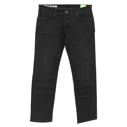 M.O.D Miracle of Denim Herren Jeans Thomas Comfort Black Blue Denim gerades Bein, Größe:W40 L34 von Miracle of Denim