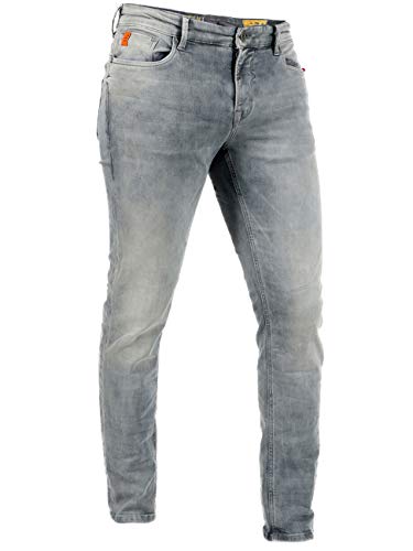 MOD Herren Jeans Marcel - Slim Fit - Grau - Morioka Grey, Größe:W 36 L 32, Farbauswahl:Morioka Grey (2948) von Miracle of Denim