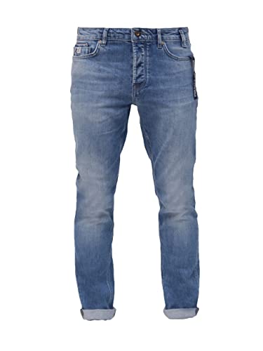 Miracle of Denim M.O.D. Herren Jeans RALF Regular Fit - Blau - Eagle Blue W28-W38 Baumwolle, Größe:33W / 32L, Farbvariante:Eagle Blue 3577 von M.O.D