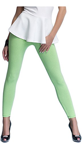 M.T.R. Damen Länge Blickdicht Leggings Cla (XXXL, Grün) von M.T.R.