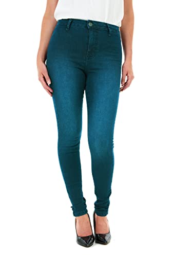 M17 Damen Skinny Fit Denim Jeans, Vintage, 36 von M17