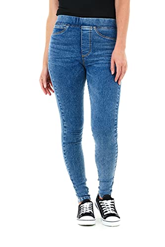 M17 Damen Denim Jeans Jeggings Skinny Fit Classic Casual Hose , 46 (Herstellergröße: 20) von M17