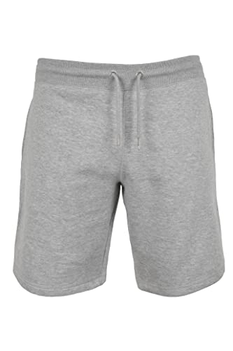 M17 Herren Kurze Jogginghose, weich und leicht, Freizeithose Shorts, grau, L von M17