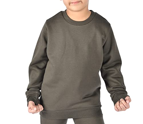 M17 Jungen 1728 kbtop1378 Sweatshirt, kakigrün, 110 von M17