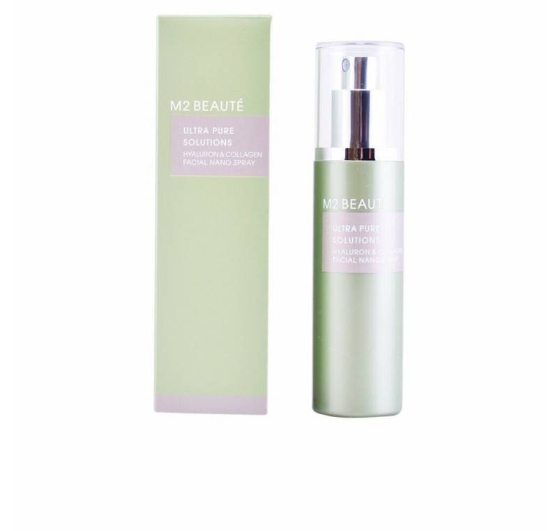 M2 Beauté Gesichtsspray Ultra Pure Solutions Hyaluron & Collagen Facial Nano Spray 75ml von M2 Beauté