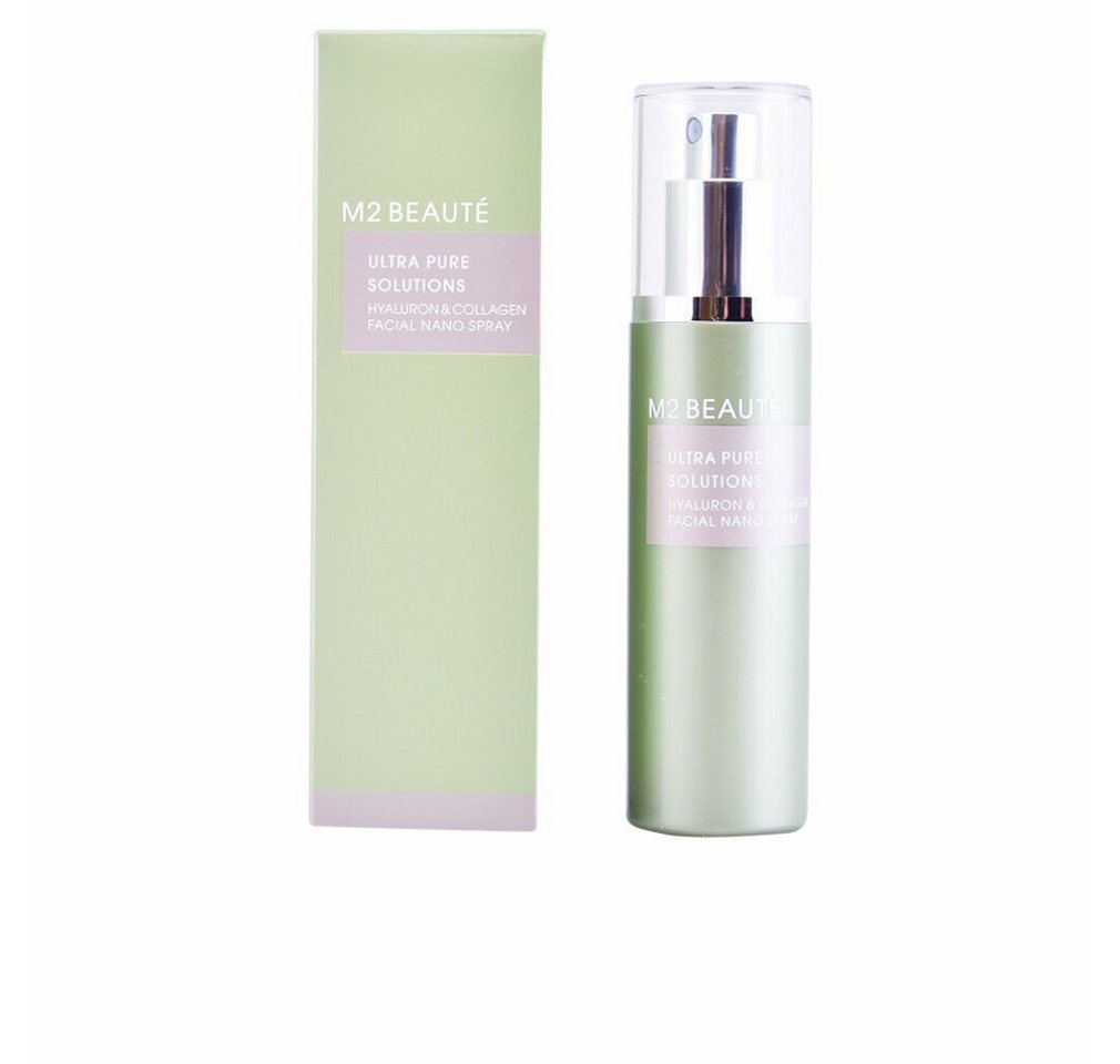 M2 Beauté Deo-Roller Ultra Pure Solutions Hyaluron & Collagen Facial Nano Spray 75ml von M2 Beauté