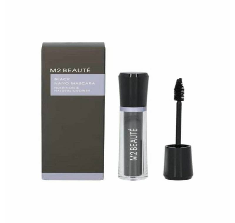 M2 Beauté Mascara Black Nano Mascara Nutrition y Amp, Natural Growth 6ml von M2 Beauté