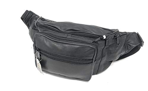 M2-Tec Gürteltasche Bauchtasche Multifunktionale Hüfttasche mit Reißverschluss, Geeignet für Reise Wanderung und Alle Outdoor-aktivitäten für Damen und Herren (Schwarz) von M2 TEC