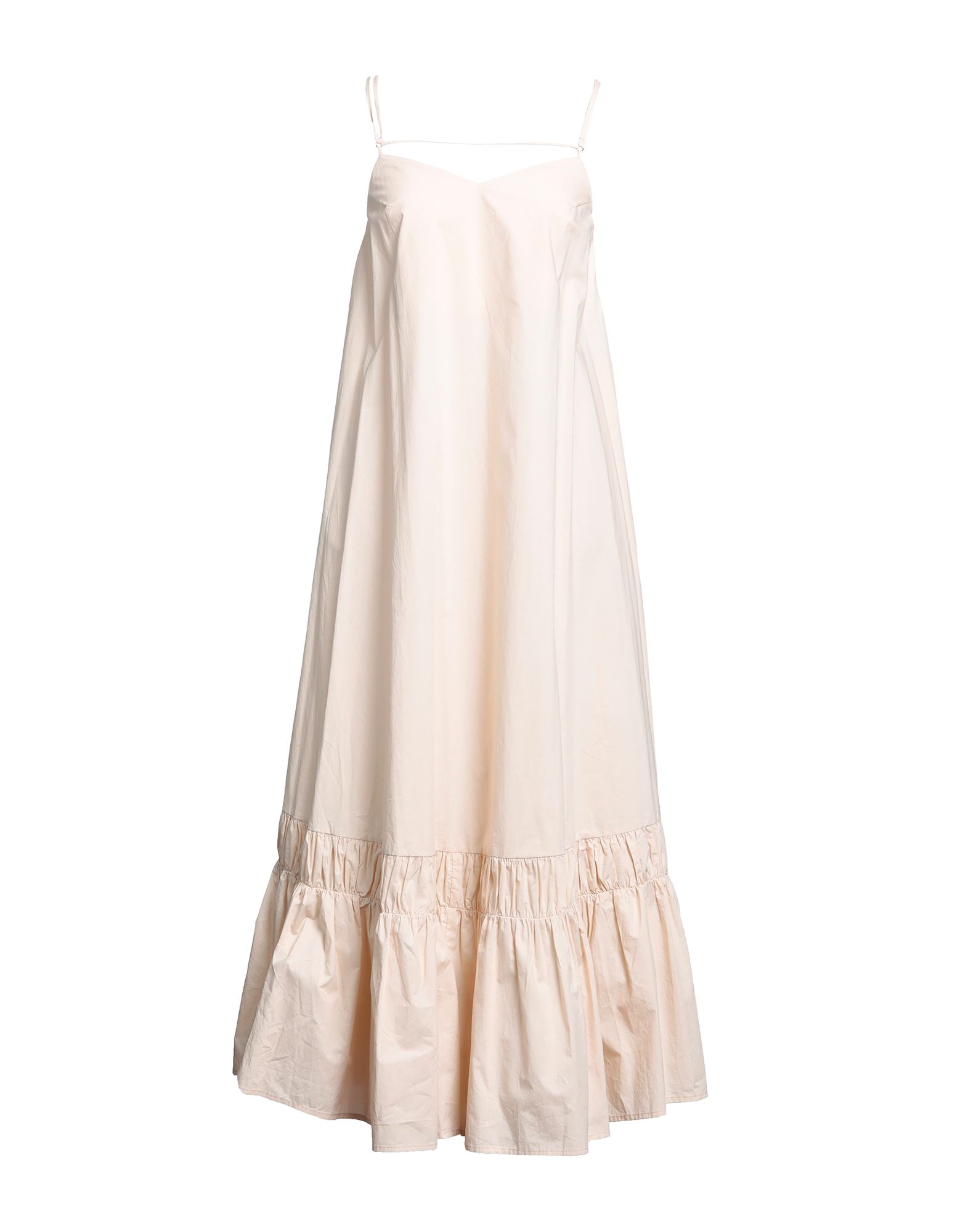 MA'COUTURE Maxi-kleid Damen Beige von MA'COUTURE