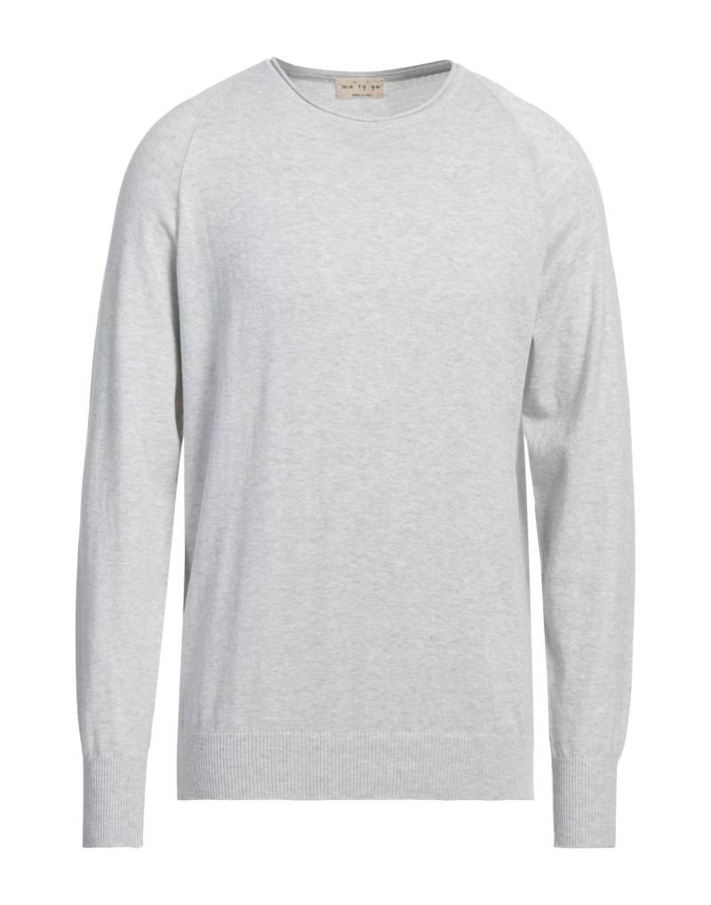 MA'RY'YA Pullover Herren Hellgrau von MA'RY'YA