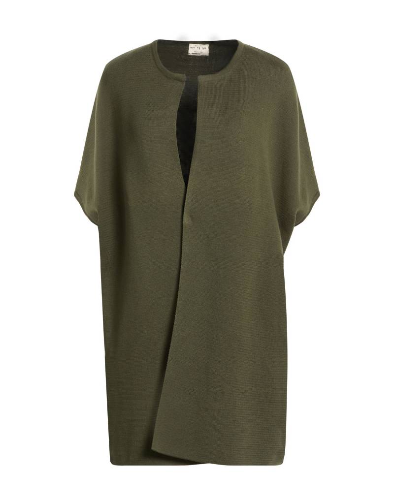 MA'RY'YA Strickjacke Damen Militärgrün von MA'RY'YA