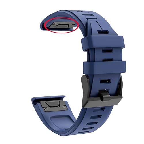 MAALYA 22 x 26 mm Schnellverschluss-Armband aus Silikon für Garmin Fenix 6 6X Pro 5 5X Plus Enduro Descent MK2 Fenix 7 7X Easy Fit Uhrenarmband, For Forerunner 935 945, Achat von MAALYA