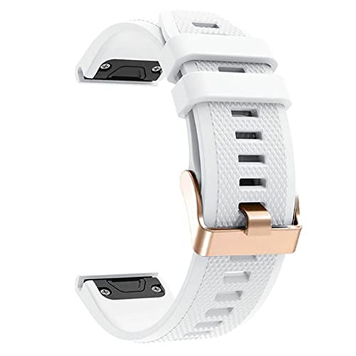 MAALYA Smartwatch-Armband für Garmin Fenix 7, 7X, 7S, 5S, 5, 5X, Plus, 6S, 6, 6X, Pro, Schnellentriegelung, Silikon-Armband, 26, 20 mm, For Approach S60 S62, Achat von MAALYA