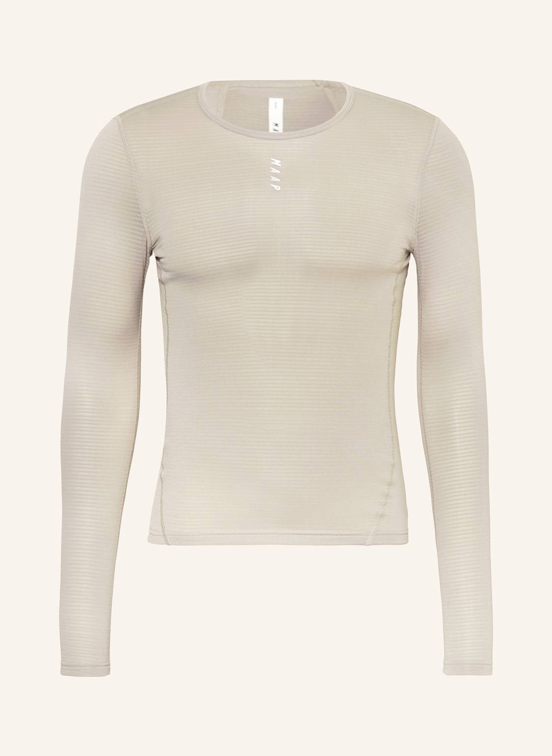 Maap Funktionswäsche-Shirt Thermal Base Layer beige von MAAP