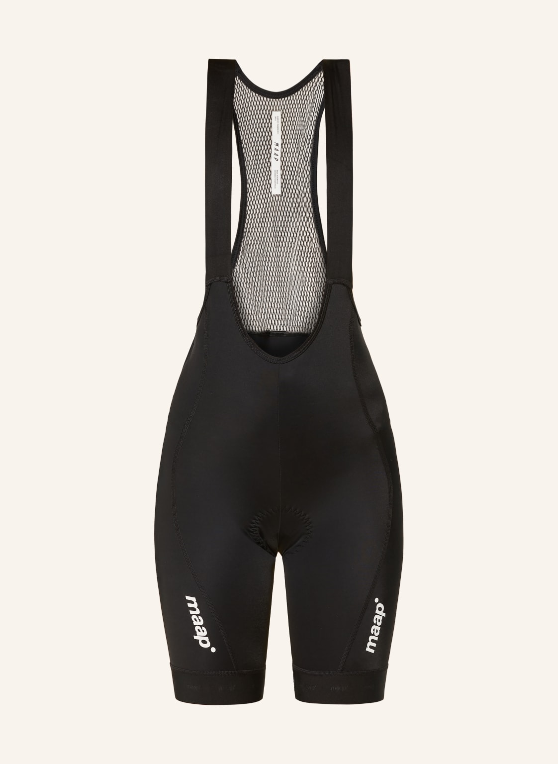 Maap Radhose Training Bib 3.0 Mit Trägern Und Gepolstertem Einsatz schwarz von MAAP