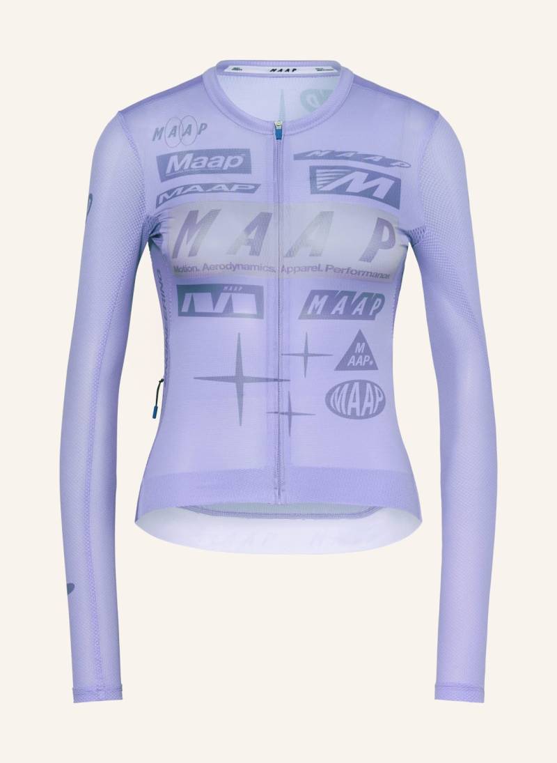 Maap Radtrikot Drome Pro Air Ls 3.0 lila von MAAP