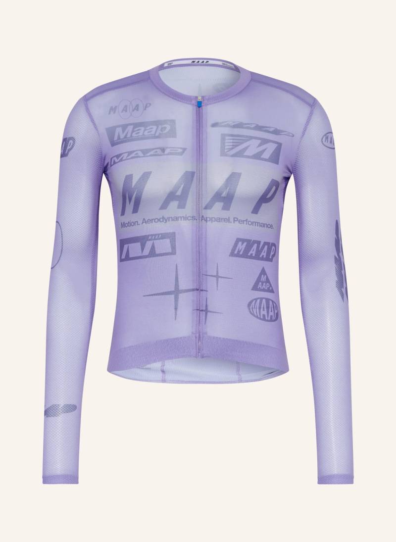 Maap Radtrikot Drome Pro Air Ls 3.0 lila von MAAP