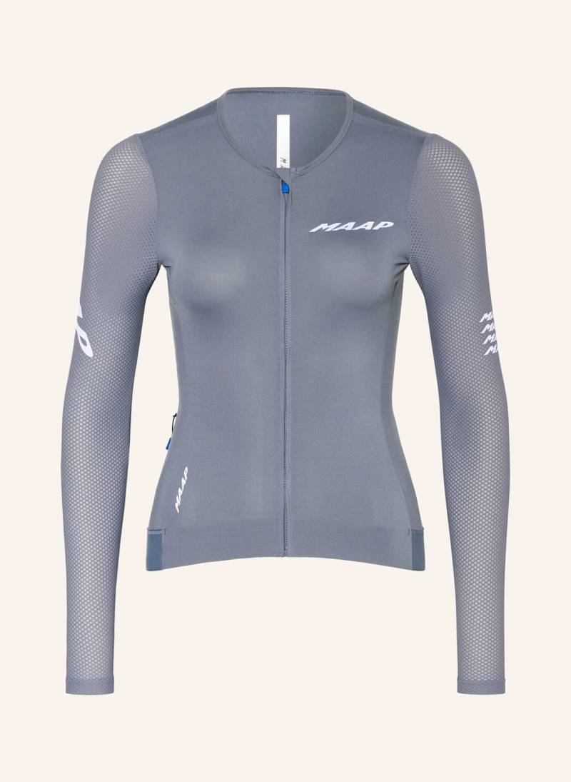 Maap Radtrikot Emerge Ls Jersey blau von MAAP