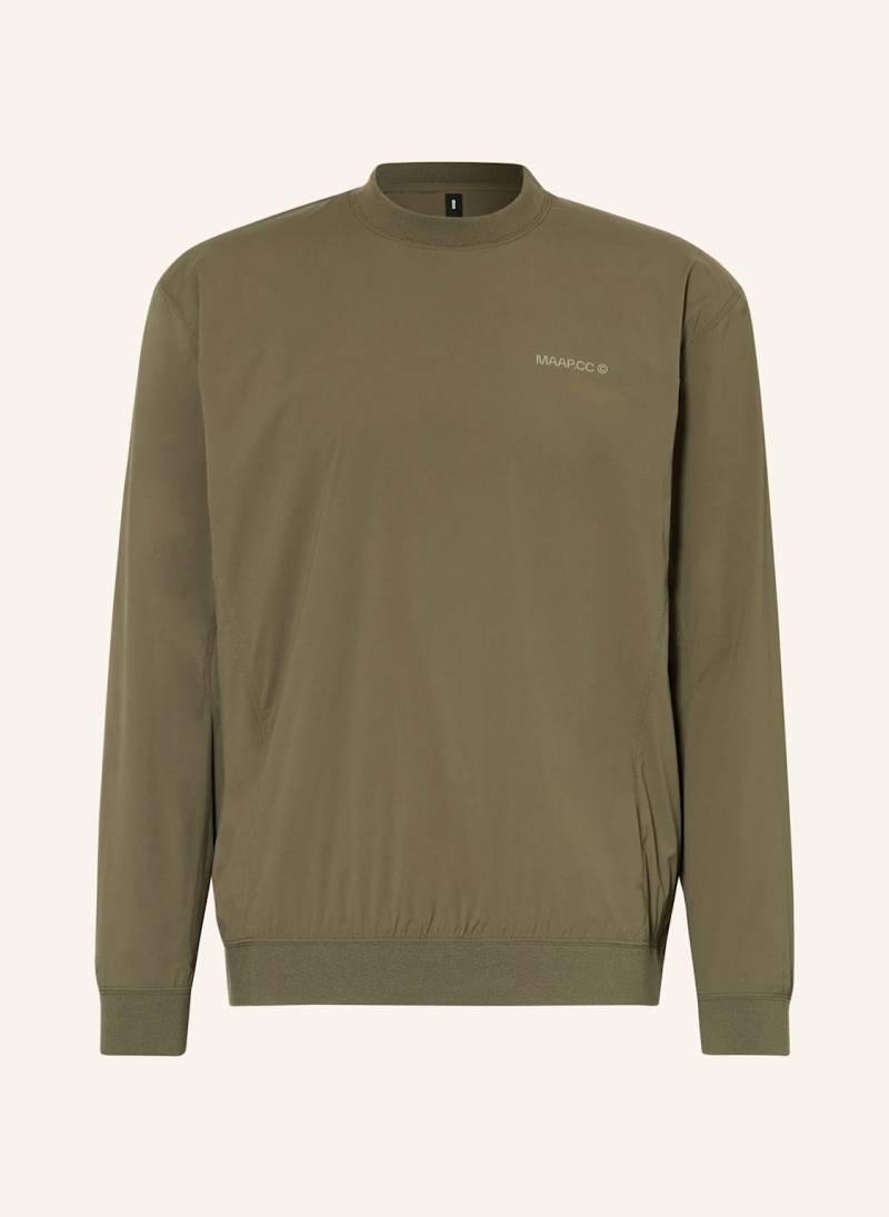 Maap Sweatshirt Transit Insulated gruen von MAAP