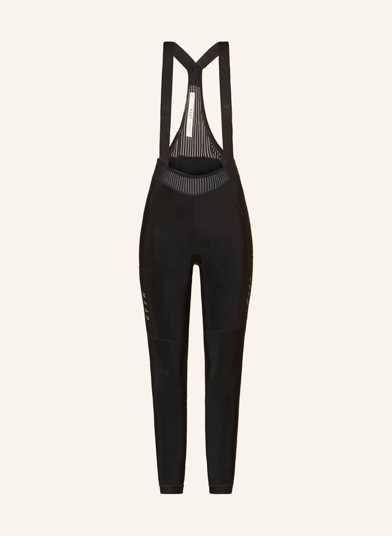Maap Thermo-Radhose Mit Trägern Und Gepolstertem Einsatz Evo Thermal schwarz von MAAP