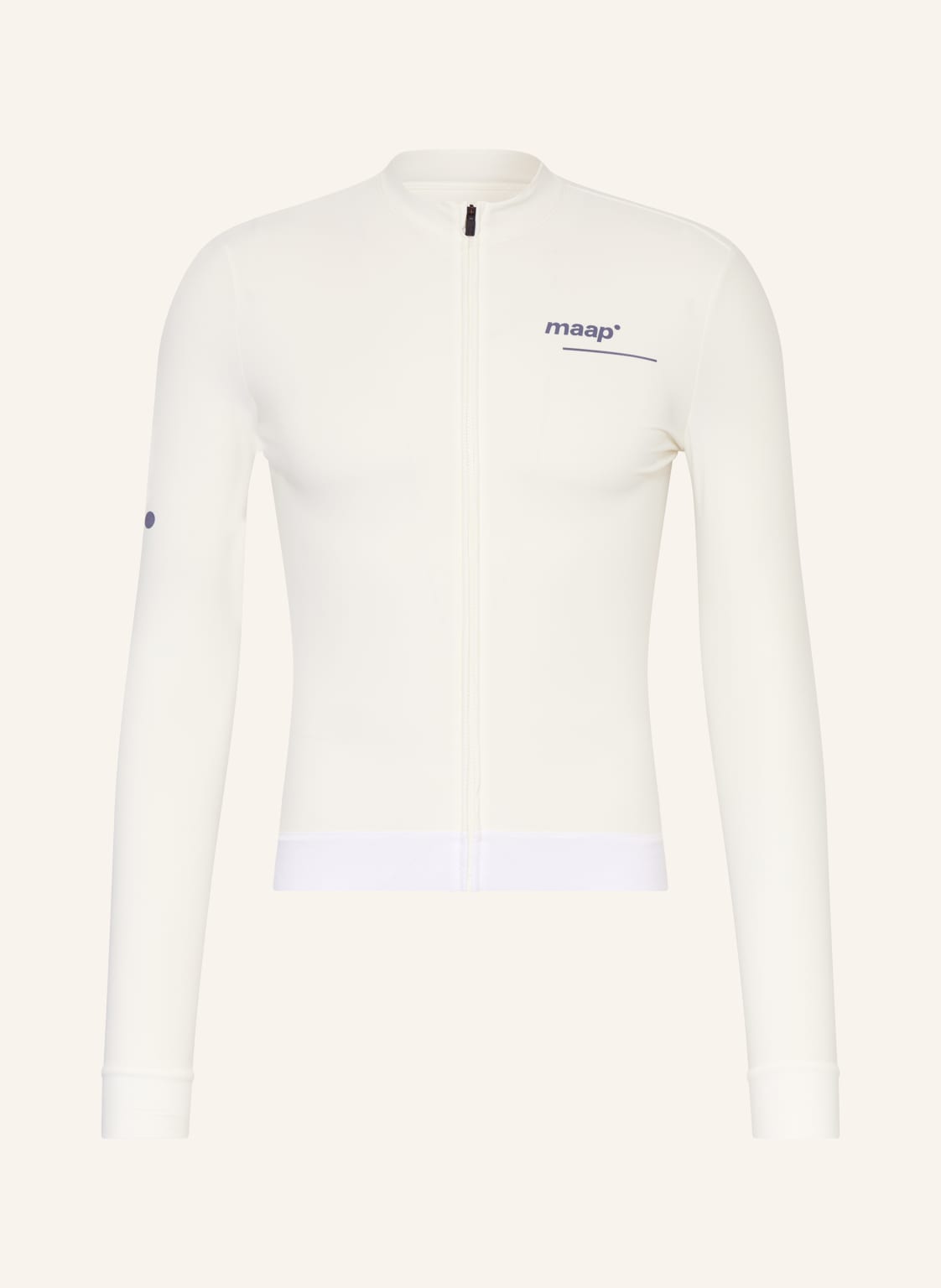Maap Thermo-Radtrikot Training Thermal Jersey weiss von MAAP