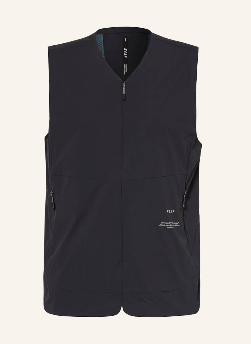 Maap Weste Transit Insulated schwarz von MAAP