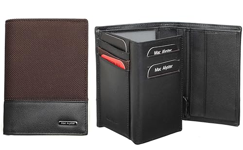 MAC ALYSTER Portefeuille européen - 3 vol. Marron ONE Size Womens MAC ALYSTER Portefeuille européen - 3 vol. Marron ONE Size Womens von MAC ALYSTER