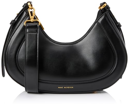 MAC ALYSTER Womens Porte Epaule + Bandouliere Handbag, Noir MAC ALYSTER Womens Porte Epaule + Bandouliere Handbag, Noir von MAC ALYSTER