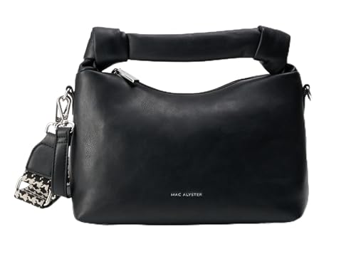 MAC ALYSTER Womens Porte Main + Bandouliere Handbag, Noir MAC ALYSTER Womens Porte Main + Bandouliere Handbag, Noir von MAC ALYSTER