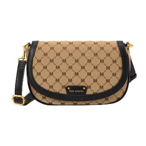 MAC ALYSTER Womens Rabat Porte Epaule+ Bandou Handbag, Noir von MAC ALYSTER