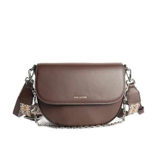 MAC ALYSTER Womens Rabat Porte Epaule/Travers Handbag, Marron von MAC ALYSTER