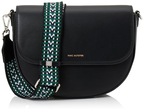 MAC ALYSTER Womens Rabat Porte Epaule/Travers Handbag, Noir von MAC ALYSTER