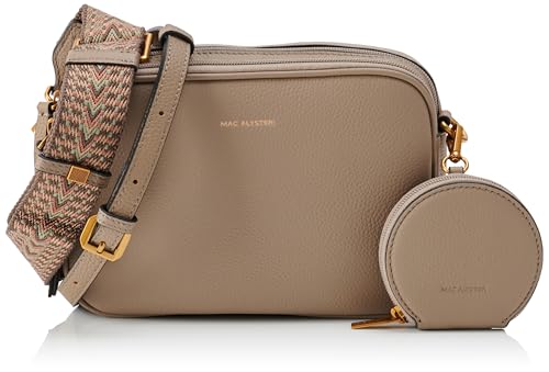 MAC ALYSTER Womens Trotteur + Bandouliere Handbag, Taupe MAC ALYSTER Womens Trotteur + Bandouliere Handbag, Taupe von MAC ALYSTER