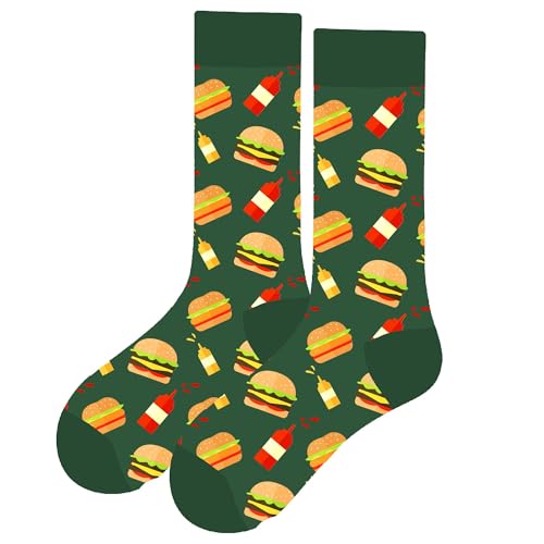 MAC BEEN Unisex Comida Y Bebida Lustige Socken mit Burguer-Zeichnungen, Einheitsgröße 37-44, Essen und Trinken II MAC BEEN Unisex Comida Y Bebida Lustige Socken mit Burguer-Zeichnungen, Einheitsgröße 37-44, Essen und Trinken II von MAC BEEN