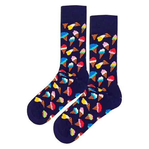 MAC BEEN Unisex Comida Y Bebida Lustige Socken mit Eiscreme-Motiv, Einheitsgröße 37-44, Essen und Trinken II MAC BEEN Unisex Comida Y Bebida Lustige Socken mit Eiscreme-Motiv, Einheitsgröße 37-44, Essen und Trinken II von MAC BEEN