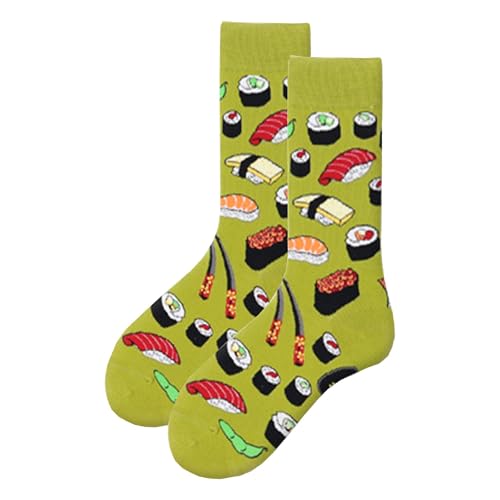 MAC BEEN Unisex Comida Y Bebida Lustige Socken mit Sushi-Zeichnungen, Einheitsgröße 37-44, Essen und Trinken II MAC BEEN Unisex Comida Y Bebida Lustige Socken mit Sushi-Zeichnungen, Einheitsgröße 37-44, Essen und Trinken II von MAC BEEN